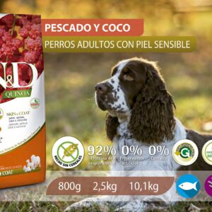 Alimento Canino - Pescado y Coco - N&D Quinoa
