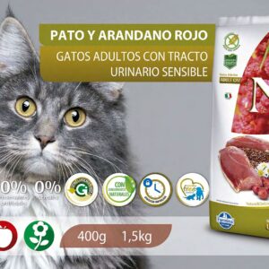 Alimento Felino - Pato y Arándano Rojo - N&D Quinoa